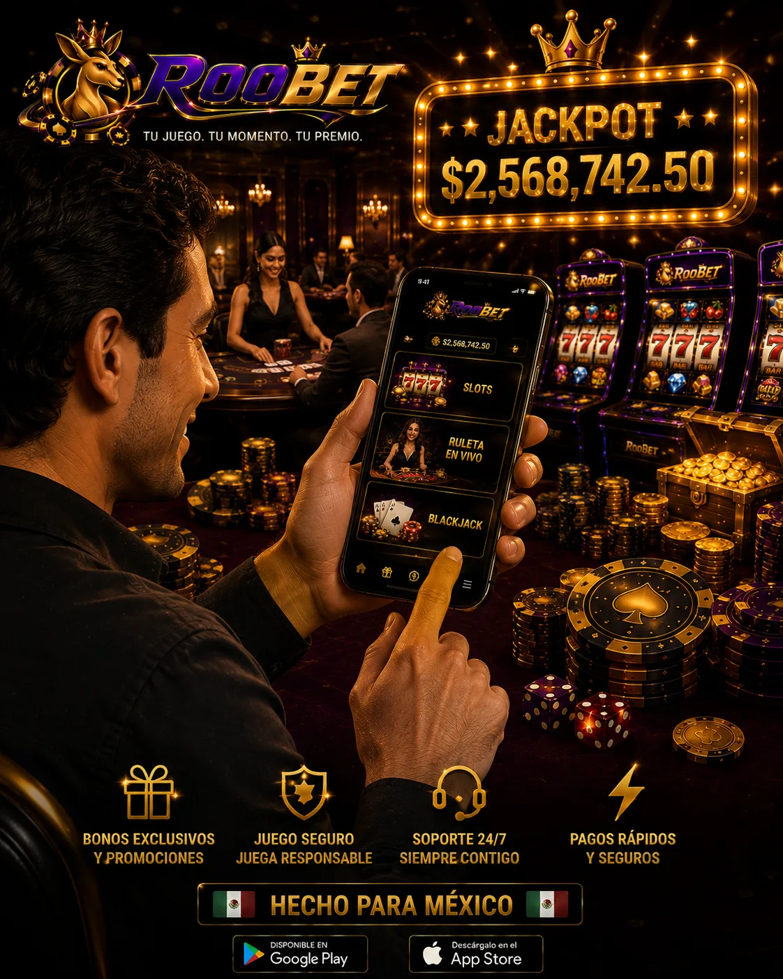 Juegos de casino desde el celular