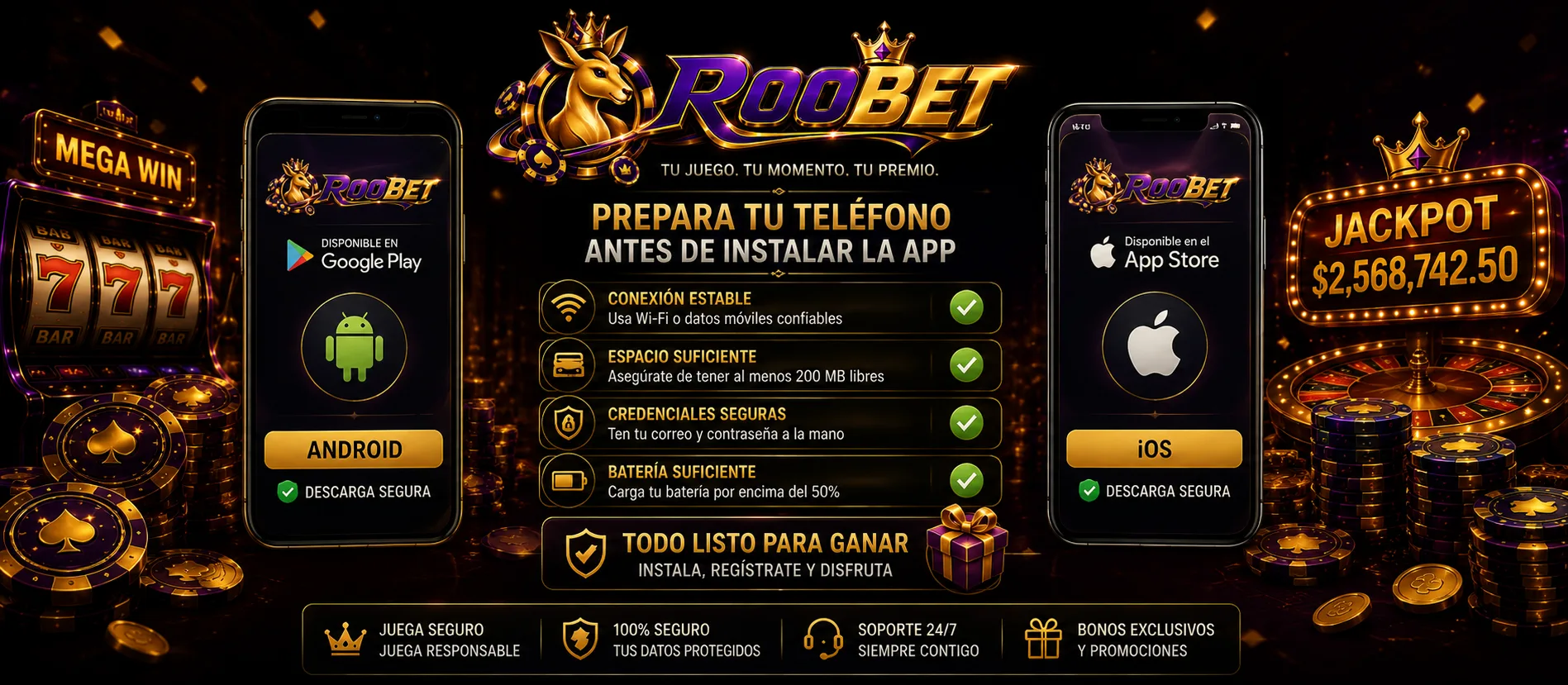 Compatibilidad móvil antes de instalar